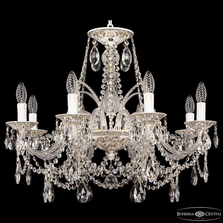Подвесная люстра bohemia ivele crystal al1611 al16311/8/240 wmg