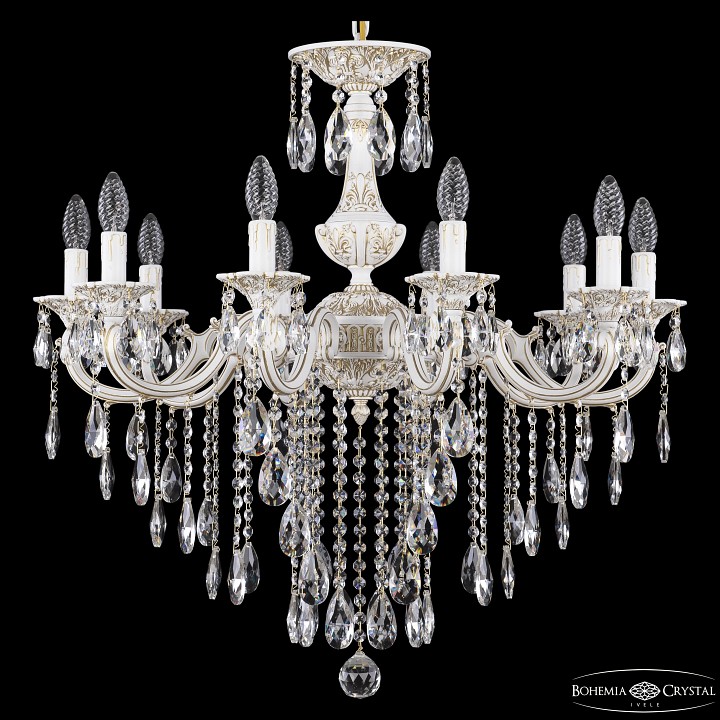 Подвесная люстра bohemia ivele crystal al7801 al78101/10/250 b wmg
