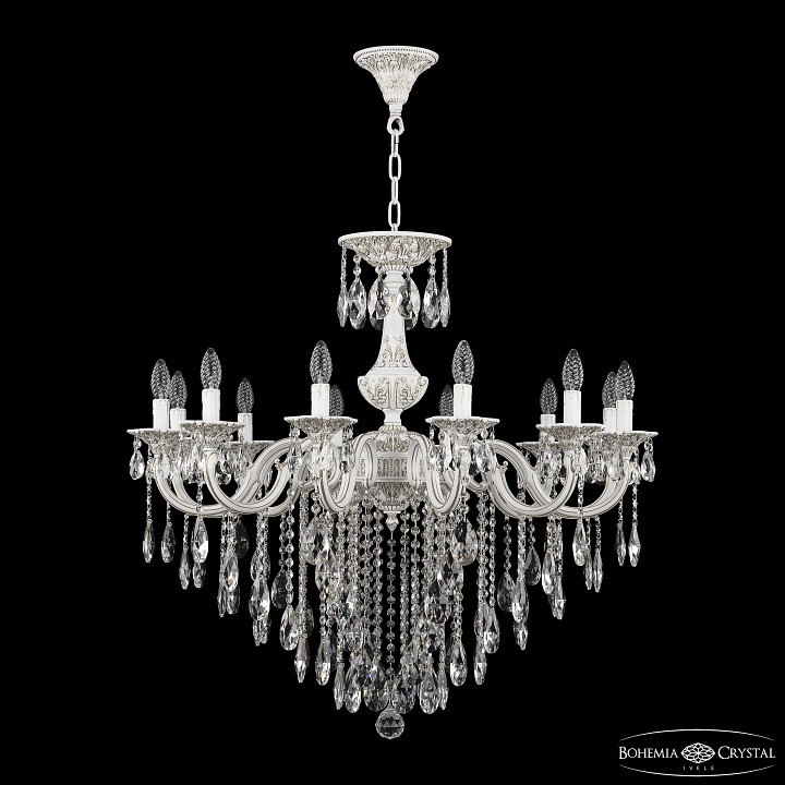 Подвесная люстра bohemia ivele crystal al7801 al78101/12/300 b wmg