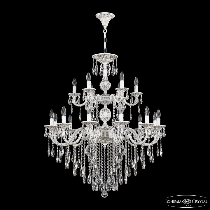 Подвесная люстра bohemia ivele crystal al7801 al78101/12+6/300/2d b wmg