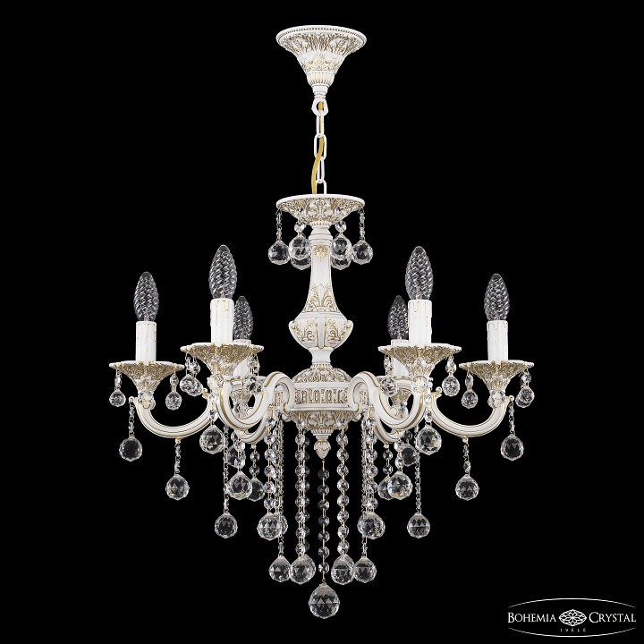 Подвесная люстра bohemia ivele crystal al7801 al78101/6/175 b wmg balls
