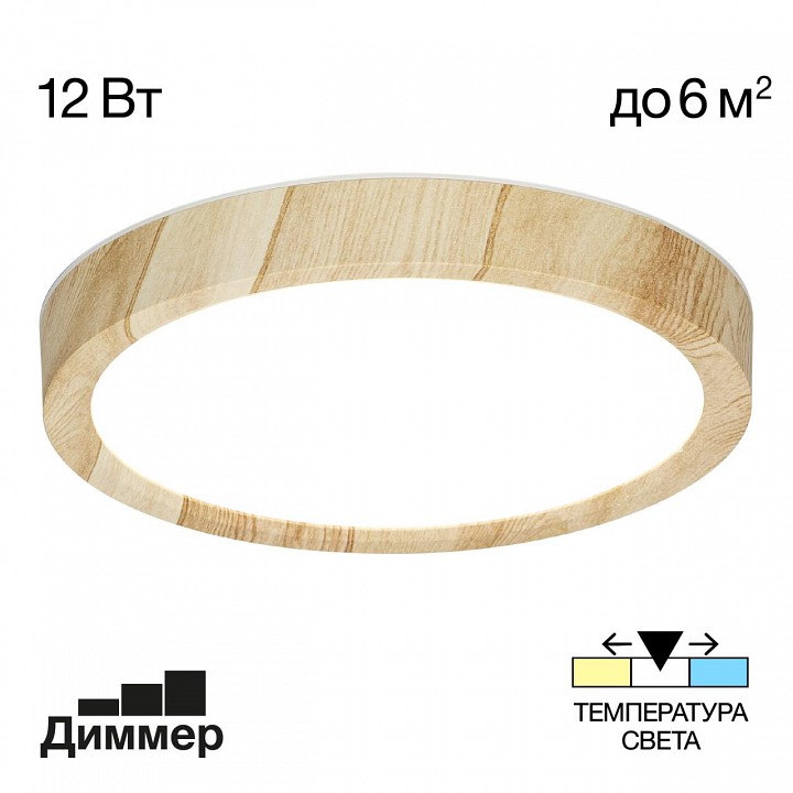 Накладной светильник citilux бейсик cl738122n