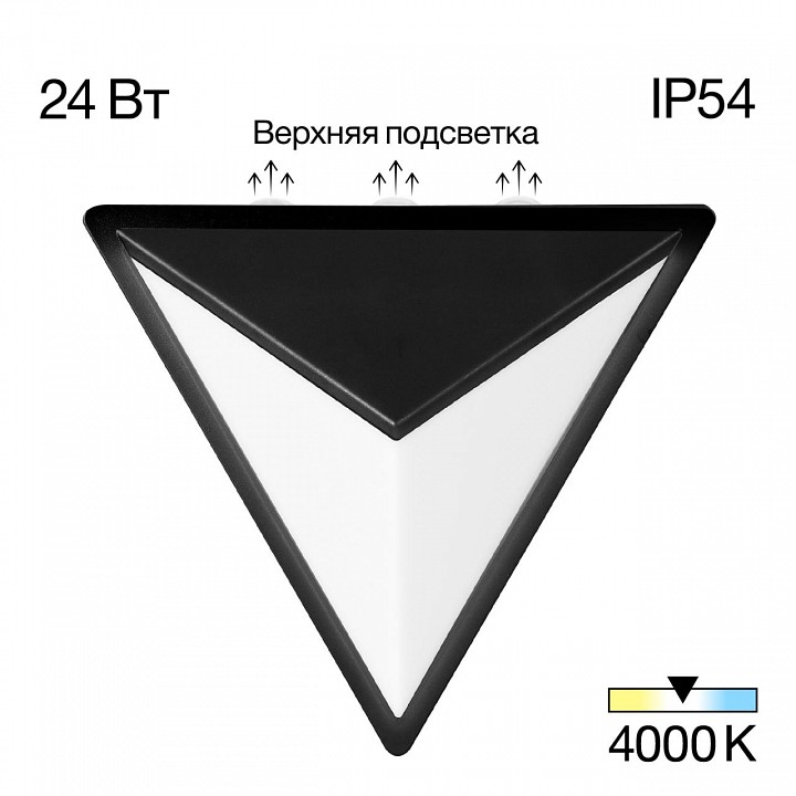 Накладной светильник citilux domus clu0804bk