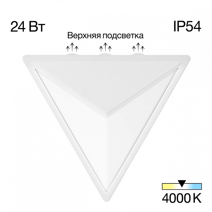 Накладной светильник citilux domus clu0804wh