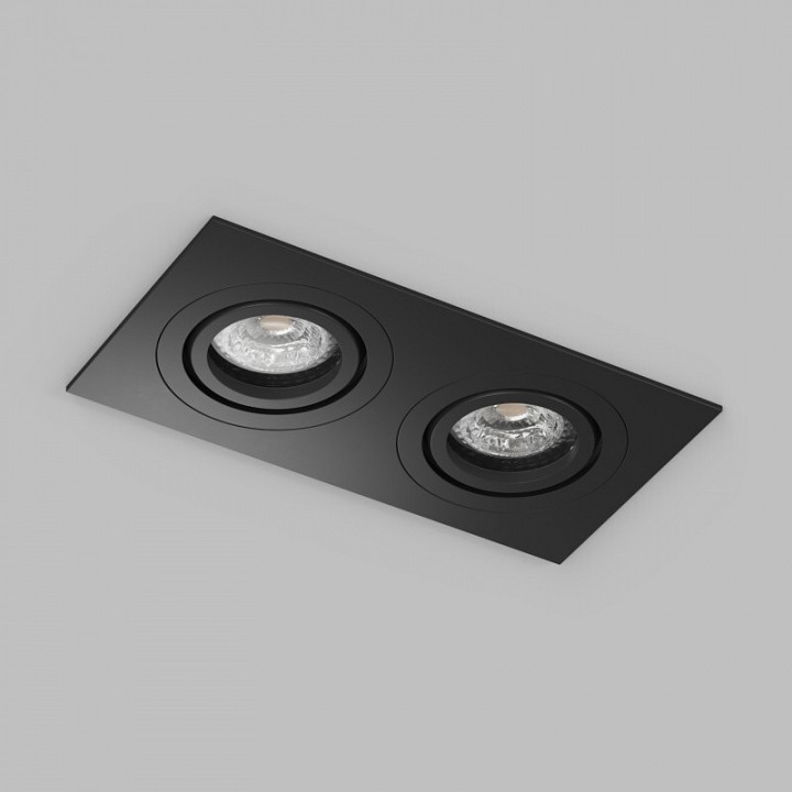 Встраиваемый светильник denkirs hydro dk2112-bk