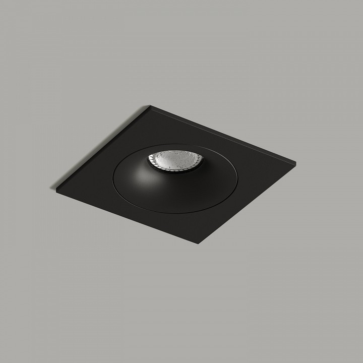 Встраиваемый светильник denkirs roto dk2121-bk