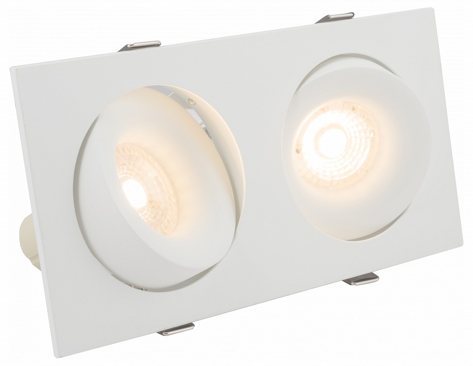 Встраиваемый светильник denkirs roto dk2122-wh