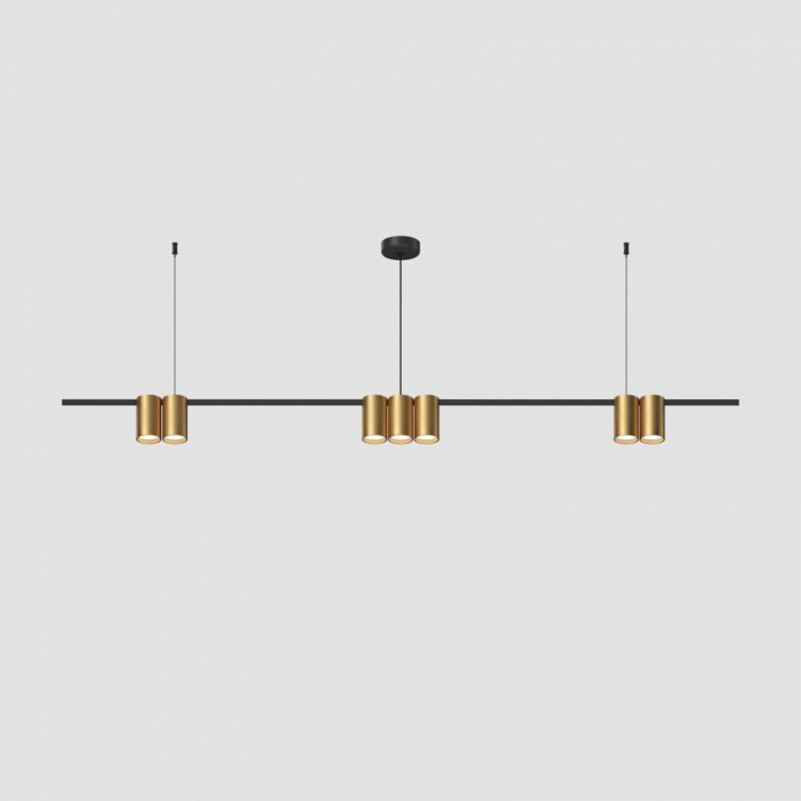 Подвесной светильник denkirs orbit dk4063-bk+sg