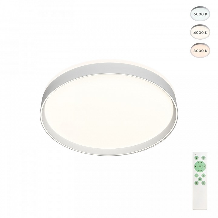 Накладной светильник denkirs plato dk6511-wh/1