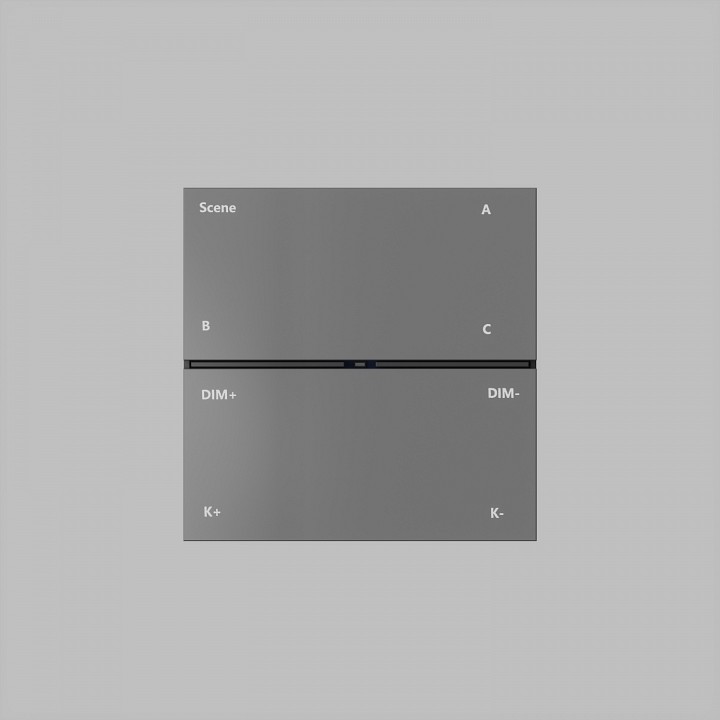 Панель-регулятора цт роторная накладная denkirs air control bt dk7201-dg