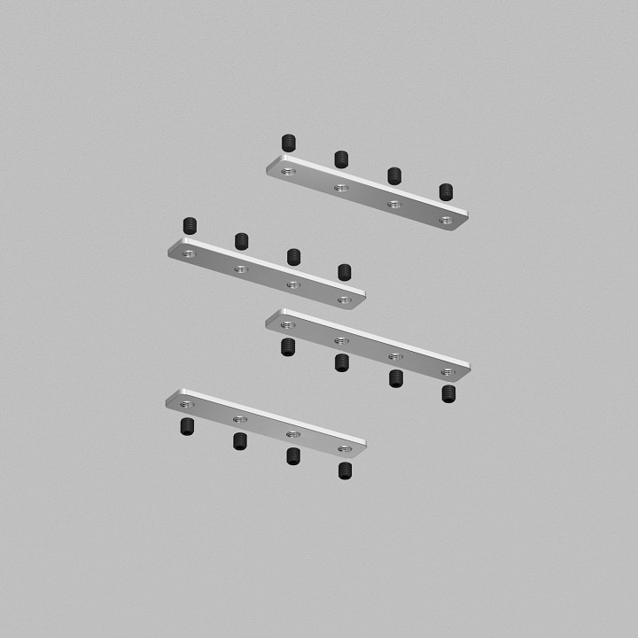 Крепление для трека denkirs smart slott tr2018-al