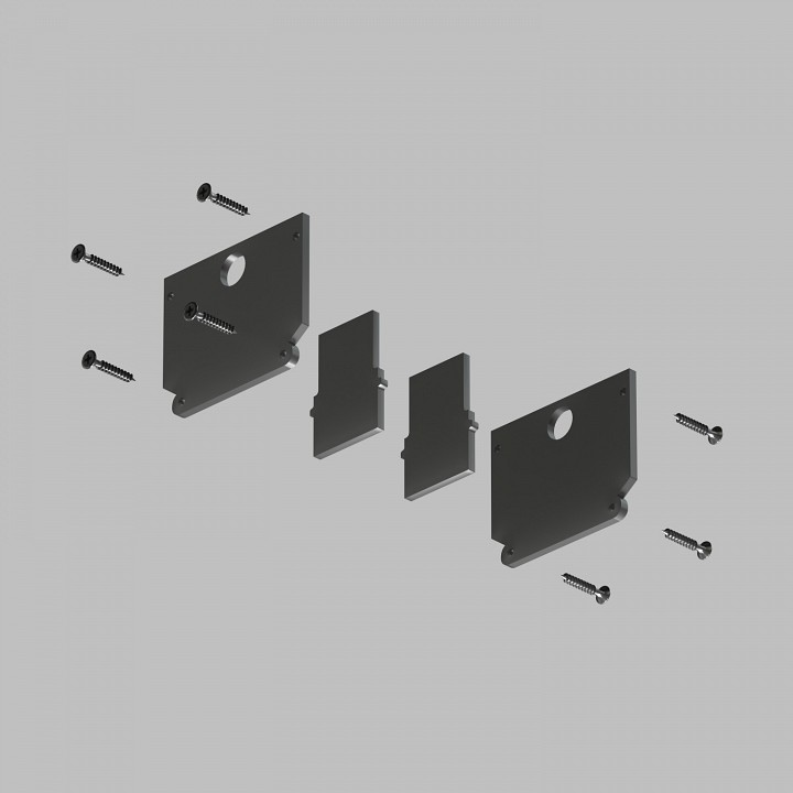 Заглушка для трека denkirs smart one tr2025-bk