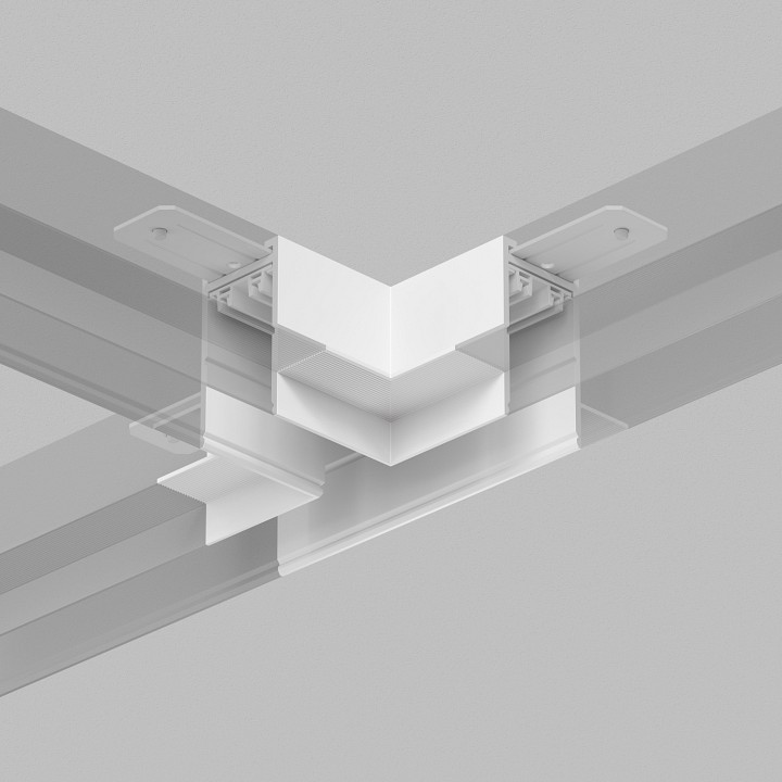 Соединитель t-образный для треков denkirs smart hide tr2113-wh