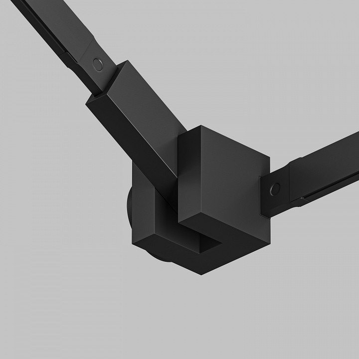 Крепление для трека denkirs air base tr5213-bk