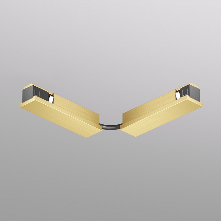 Соединитель гибкий для треков denkirs shine base tr5724-sb