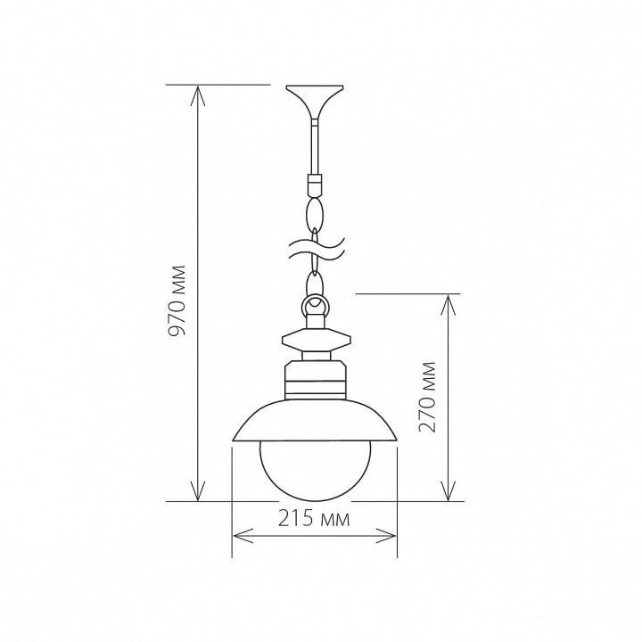 Подвесной светильник elektrostandard talli a038483