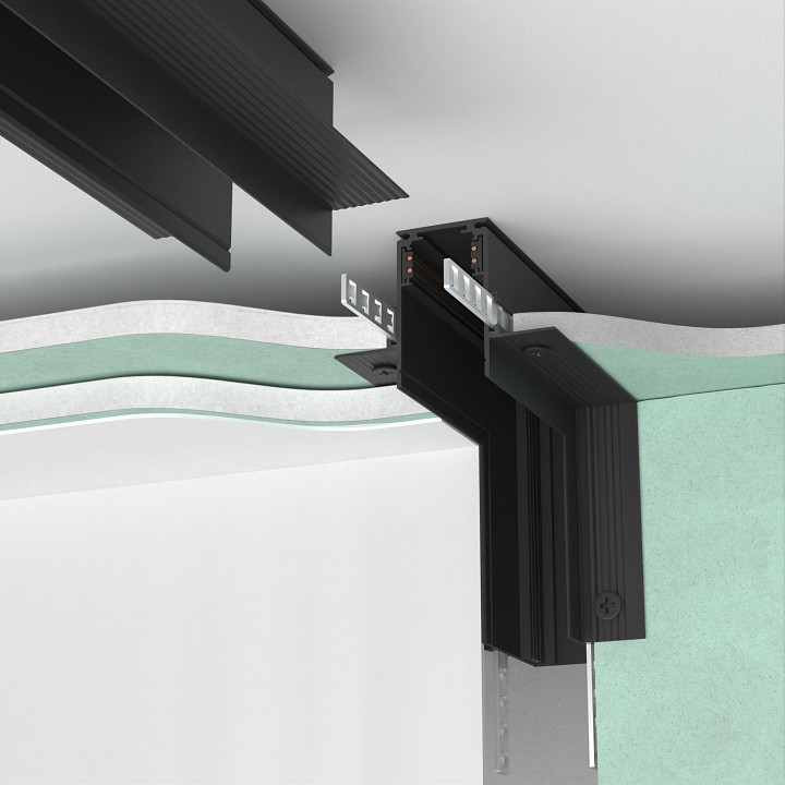 Соединитель угловой внутренний для треков встраиваемых elektrostandard slim magnetic a067498