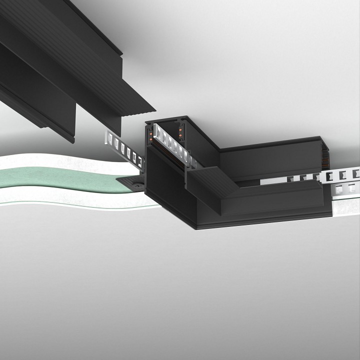 Соединитель угловой l-образный для треков встраиваемых elektrostandard slim magnetic a067500