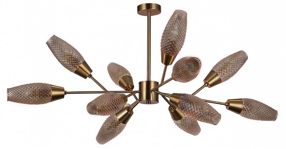 Люстра на штанге escada desire 10165/12pl copper