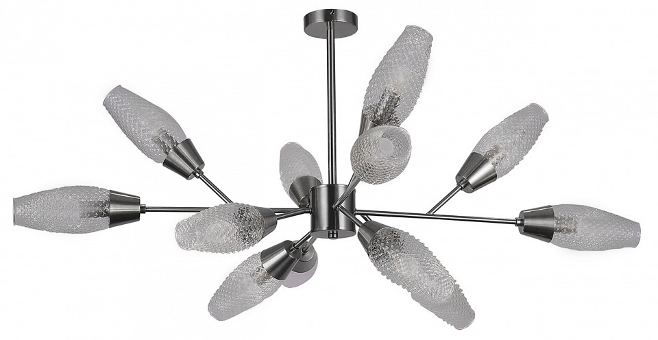Люстра на штанге escada desire 10165/12pl nickel