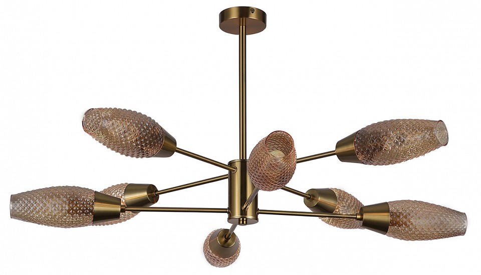 Люстра на штанге escada desire 10165/8pl copper