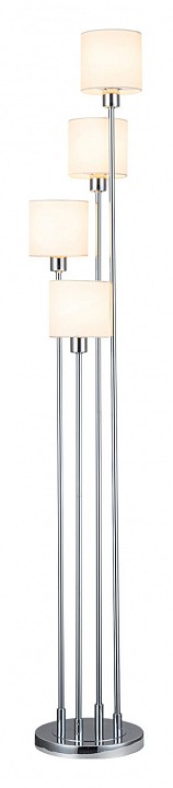 Торшер escada denver 1109/4 chrome/beige