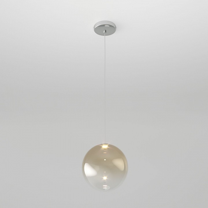 Подвесной светильник eurosvet wonder 50230/1 led янтарный