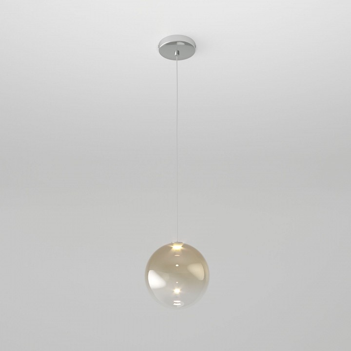 Подвесной светильник eurosvet wonder 50231/1 led янтарный