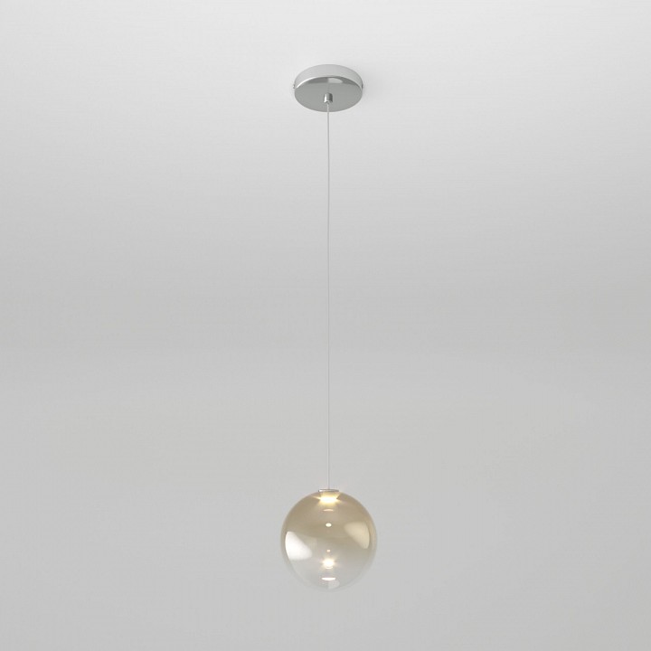 Подвесной светильник eurosvet wonder 50232/1 led янтарный
