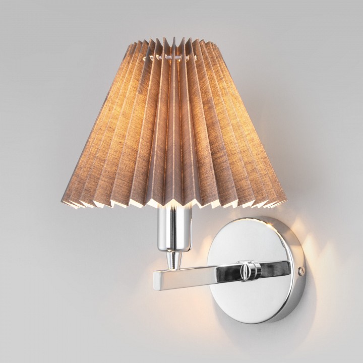 Бра eurosvet peony 60136/1 хром/графит
