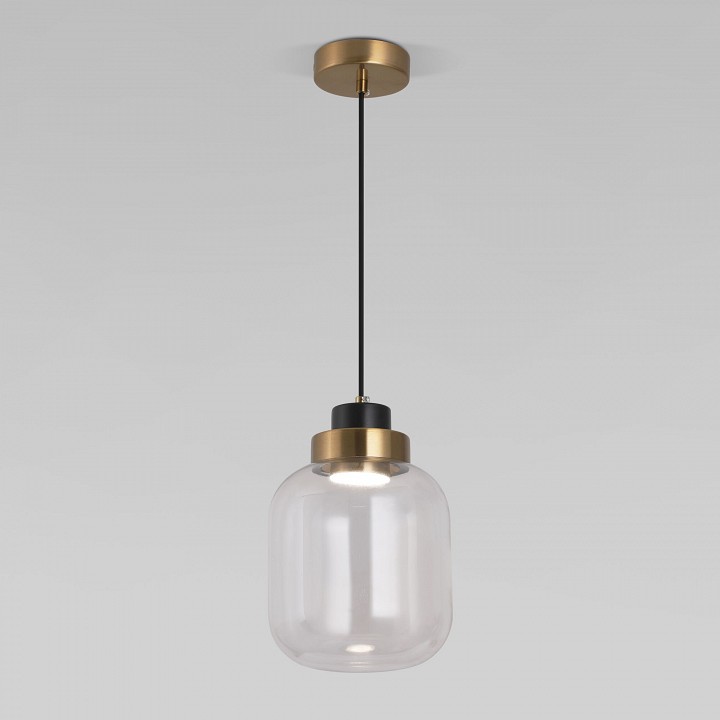 Подвесной светильник eurosvet jeffry 50240/1 led прозрачный