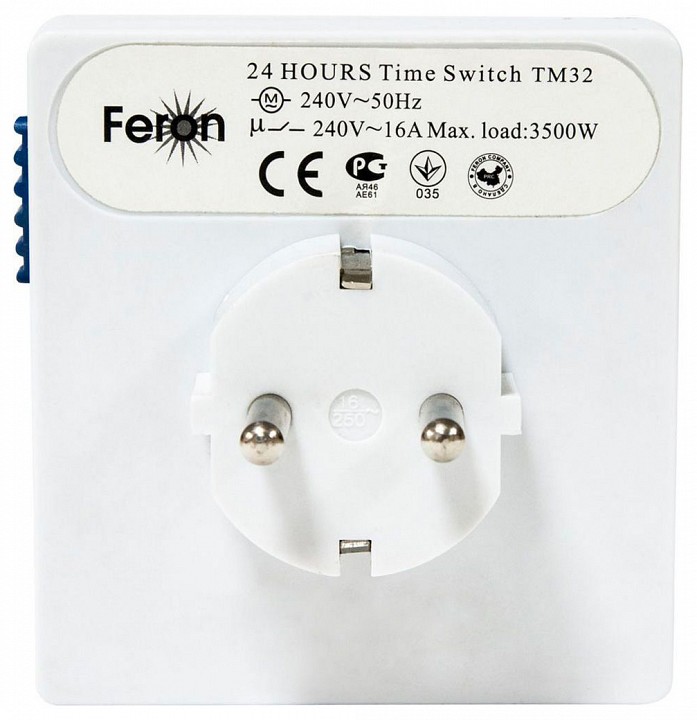 Розетка с таймером feron tm32 23203