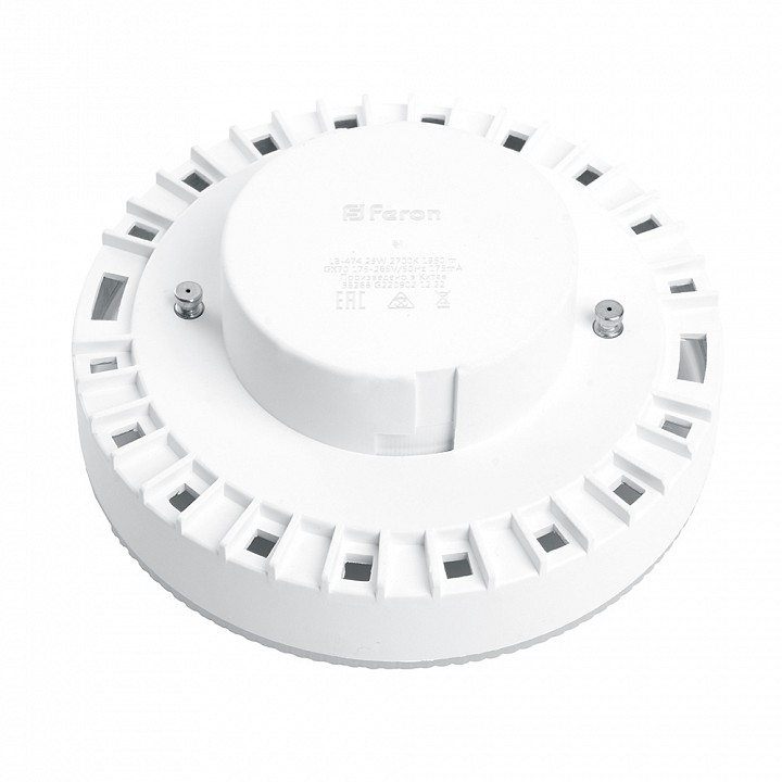 Лампа светодиодная feron lb-474 gx70 25вт 6400k 38270
