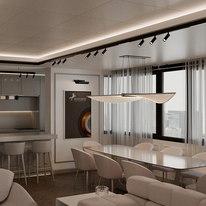 Трек встраиваемый favourite logica 1014-tb-200