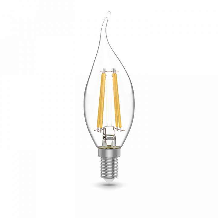 Набор ламп светодиодных gauss basic filament e14 5.5вт 2700k 1041116t