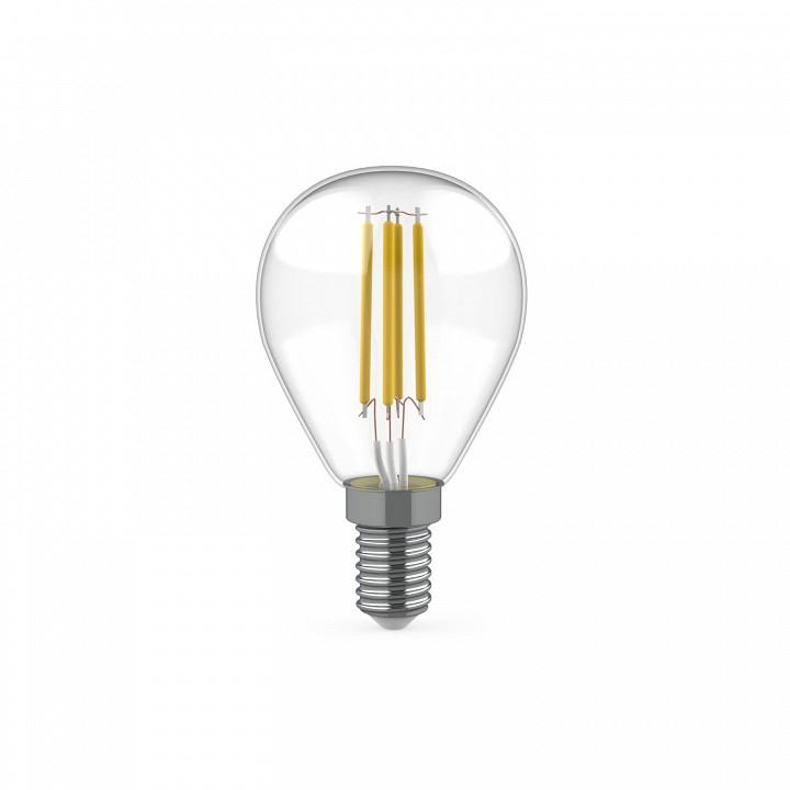Набор ламп светодиодных gauss basic filament e14 5.5вт 4100k 1051126t