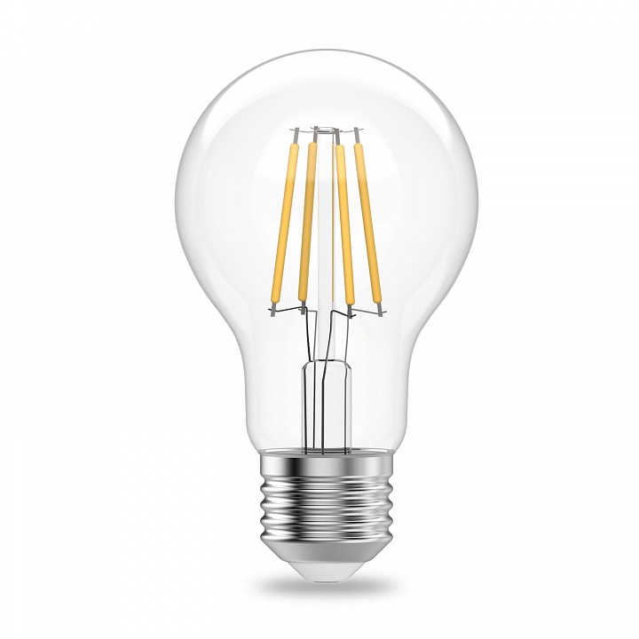 Лампа светодиодная gauss filament elementary e27 7вт 4100k 22227