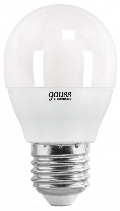 Лампа светодиодная gauss led elementary e27 12вт 3000k 53212