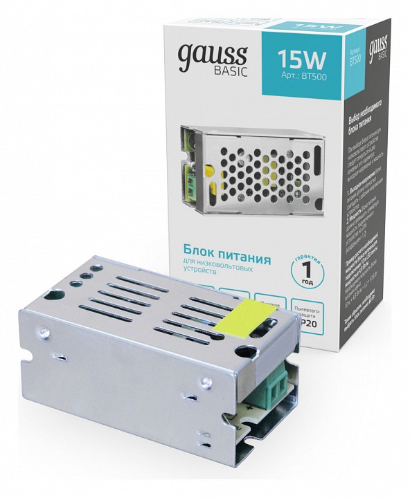 Блок питания gauss  bt500