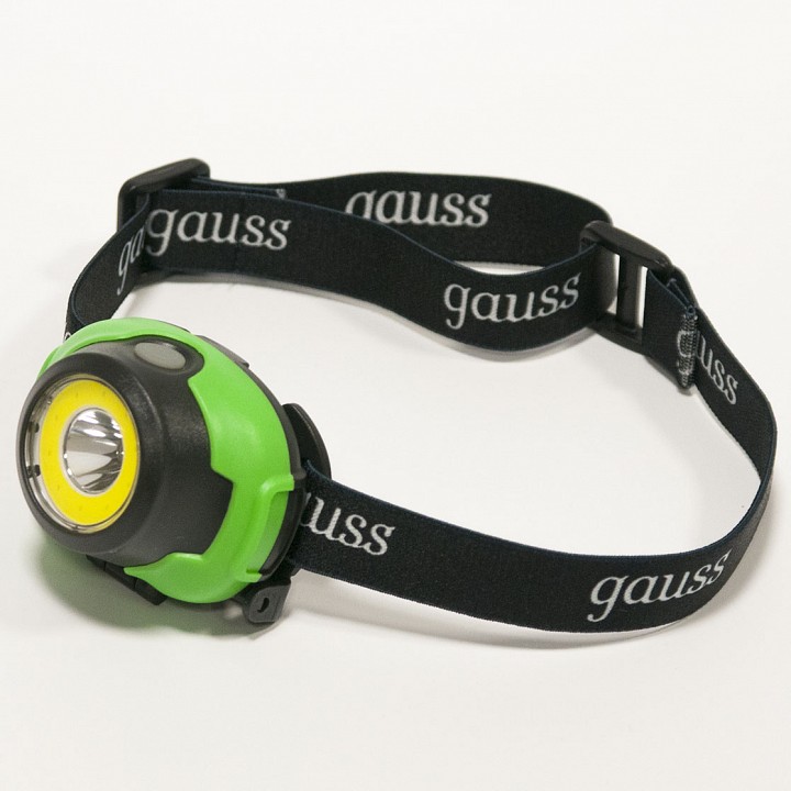 Фонарь налобный gauss gf300 gf303