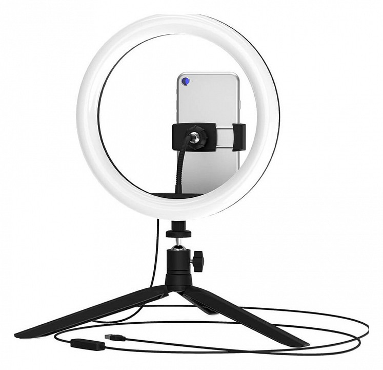 Настольная лампа кольцевая gauss ring light rl002