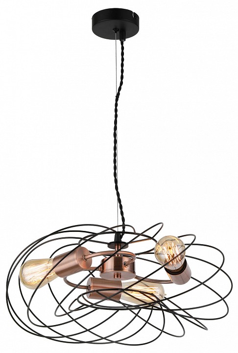 Подвесная люстра lussole brooks grlsp-8246