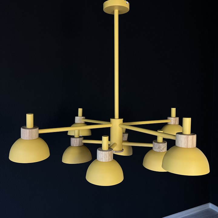 Люстра на штанге imperiumloft fanta a lights yellow fanta_a01