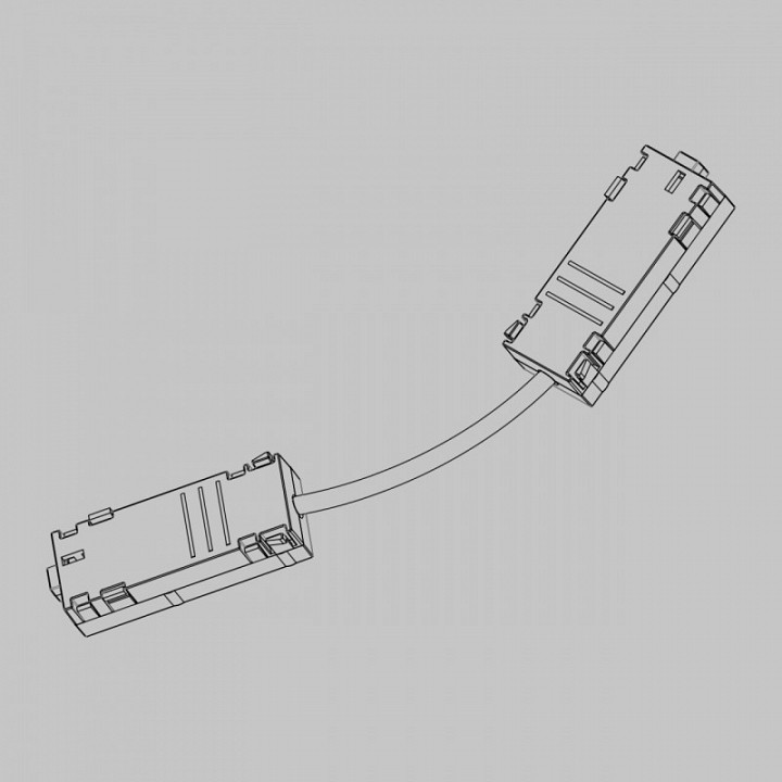 Соединитель гибкий для треков imex smart line il.0050.4002-bk