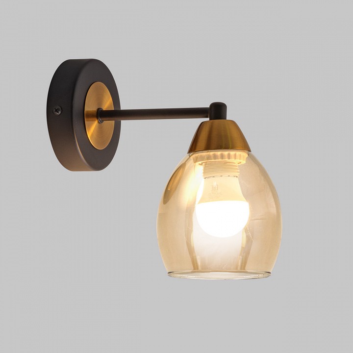 Бра imex md.8252 md.8252-1-w-bk+br