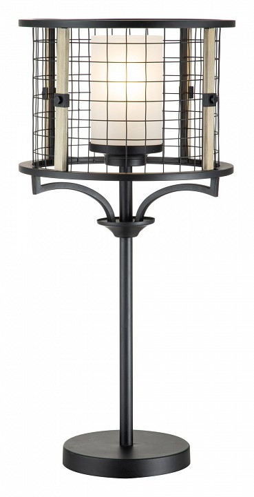 Настольная лампа декоративная indigo castello 10014/1t black