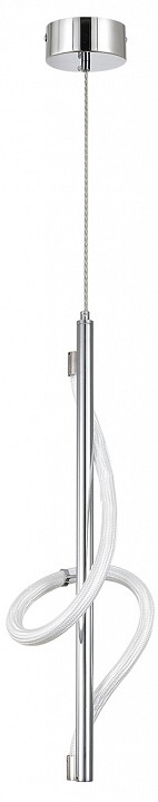 Подвесной светильник indigo intreccio 14025/1p chrome
