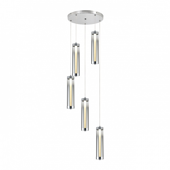 Подвесной светильник indigo rilucente 11061/5p chrome
