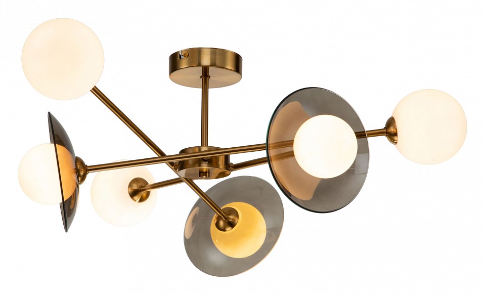 Люстра на штанге indigo jazz 11020/6c brass