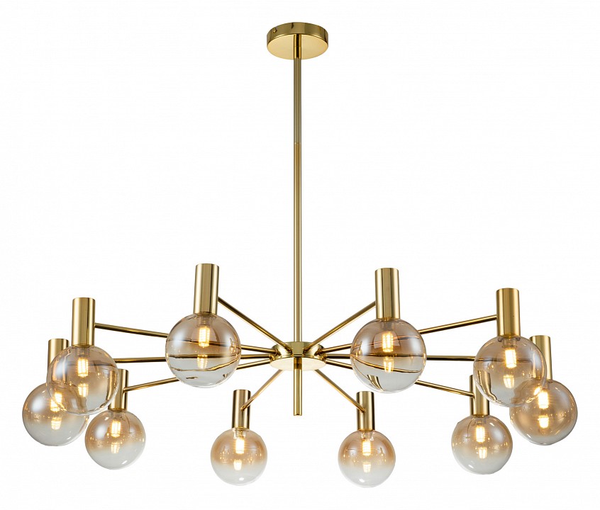 Люстра на штанге indigo collana 13015/10r gold